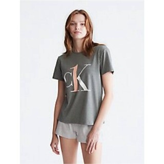 Ck One แท้ Logo Crewneck T-shirt