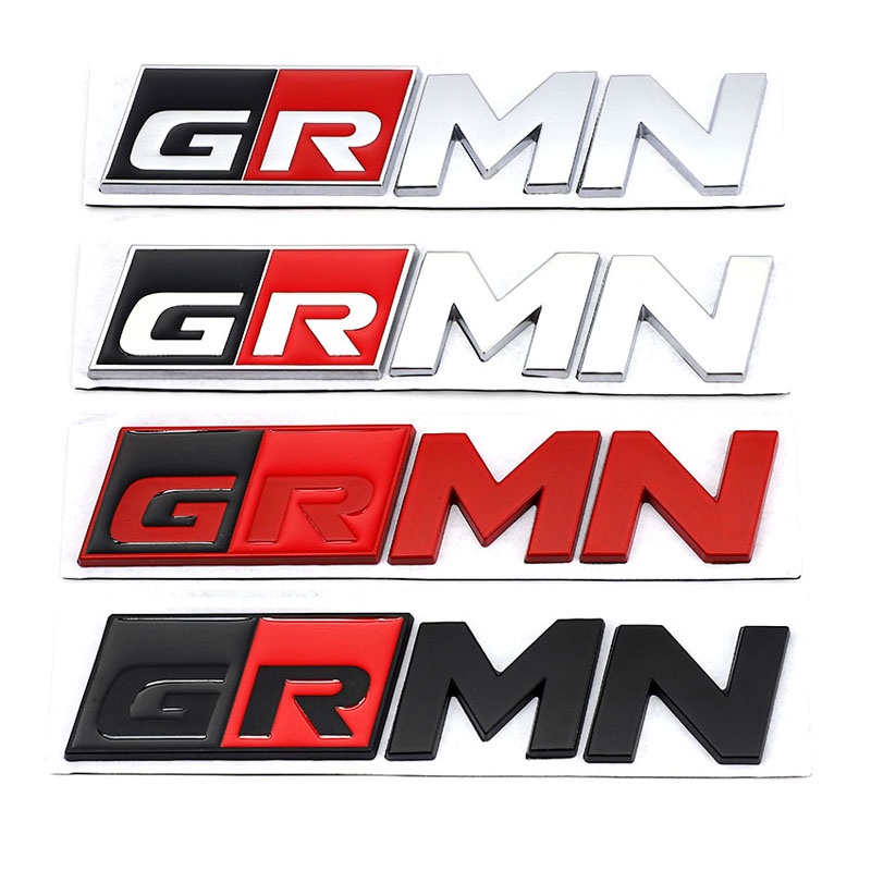 สติกเกอร์รถ GRMN โลโก้กีฬาป้ายสัญลักษณ์ Decals สําหรับ Toyota HV YARiS GRMN RZ RC RS Prius GR กีฬา L