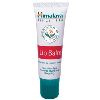 Himalaya Herbals Lip Balm ลิปบาล์มบำรุงริมฝีปาก ปกป้องริมฝีปากจากรังสี UV ปากดูอิ่มอมชมพู ขนาด 10 กรัม