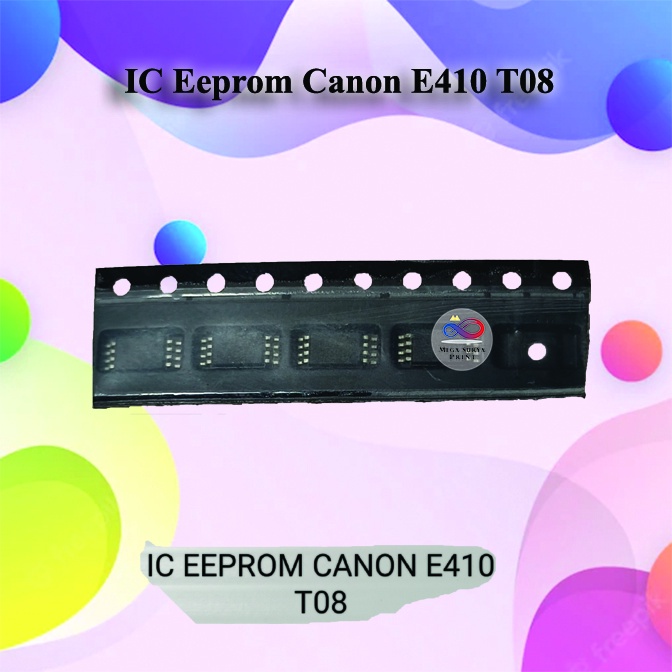 Ic Eprom Eeprom เมนบอร์ดเคาน์เตอร์รีเซ็ต Canon E410