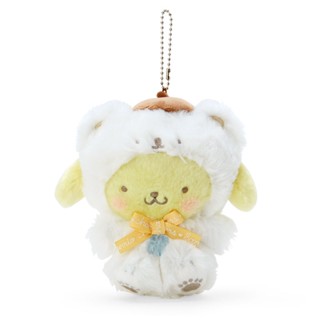 B[ส่งตรงจากญี่ปุ่น] พวงกุญแจตุ๊กตาซานริโอ้ Fuwa Fuwa Snow Design Pom Pom Purin Japan Sanrio Characters