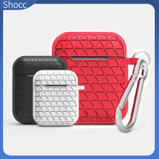 Shocc เคสซิลิโคน ป้องกันรอย สําหรับ Apple AirPods