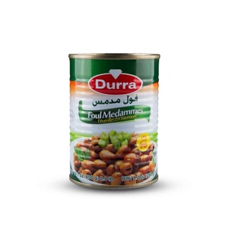 Durra Foul Medames fava beans 400g.|ถั่วกระป๋องพร้อมทาน
