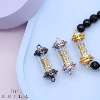 Leila Amulets แมวมหาเสน่ห์ สีทอง (พร้อมกำไลหินฟรีตามรูป)