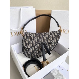 พร้อมส่ง New Dior Oblique saddle bag(Ori)