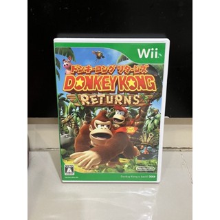 แผ่นแท้ [Wii] Donkey Kong Country Returns Japan Original