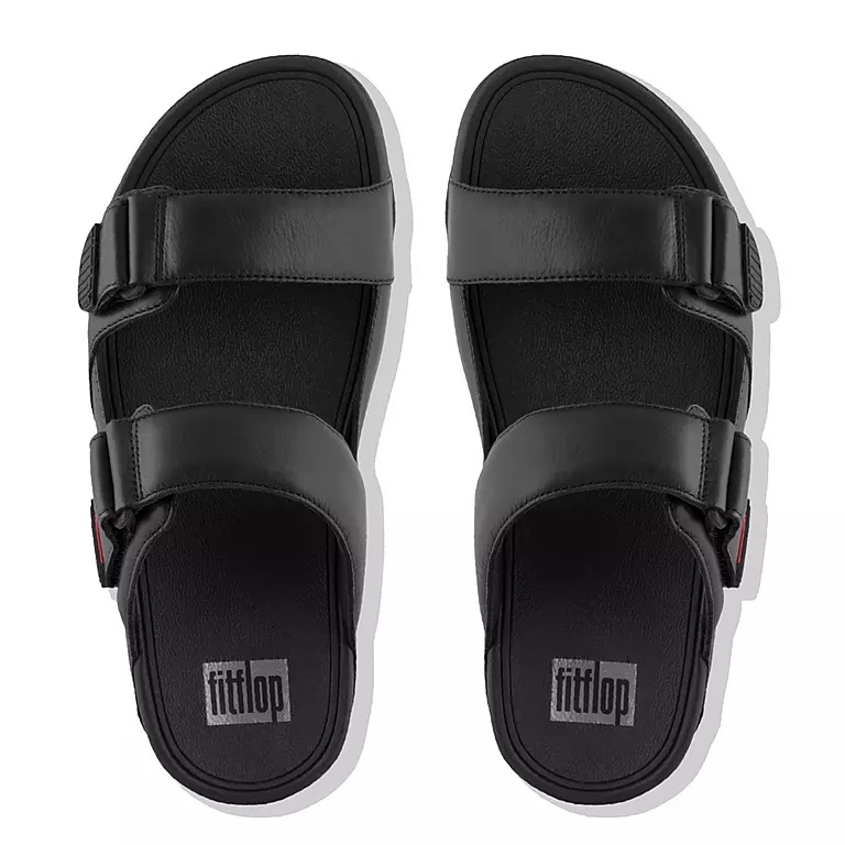 FITFLOPS GOGH MOC รองเท้าแตะแบบสวมผู้ชาย รุ่น L05-001 สี Black