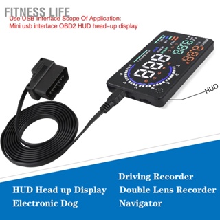 BFitness Life อะแดปเตอร์ขยายวินิจฉัยรถยนต์ Obdii Obd2 Eobd 16Pin เป็นสายเคเบิล Usb ขนาดเล็ก 180 ซม.