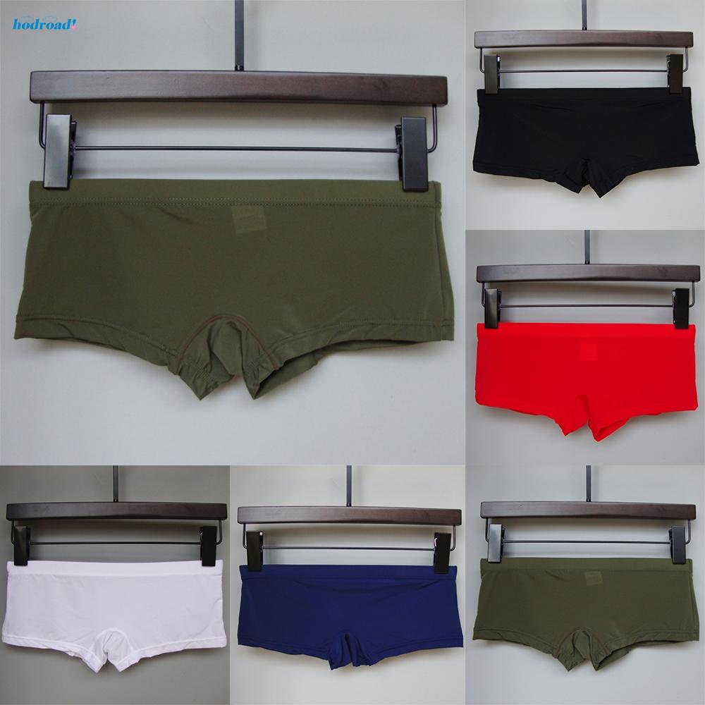 【HODRD】Adults Male Mens Briefs Low Waist Panties See-Through Sexy Soft Stretchy【Fashion】 #4