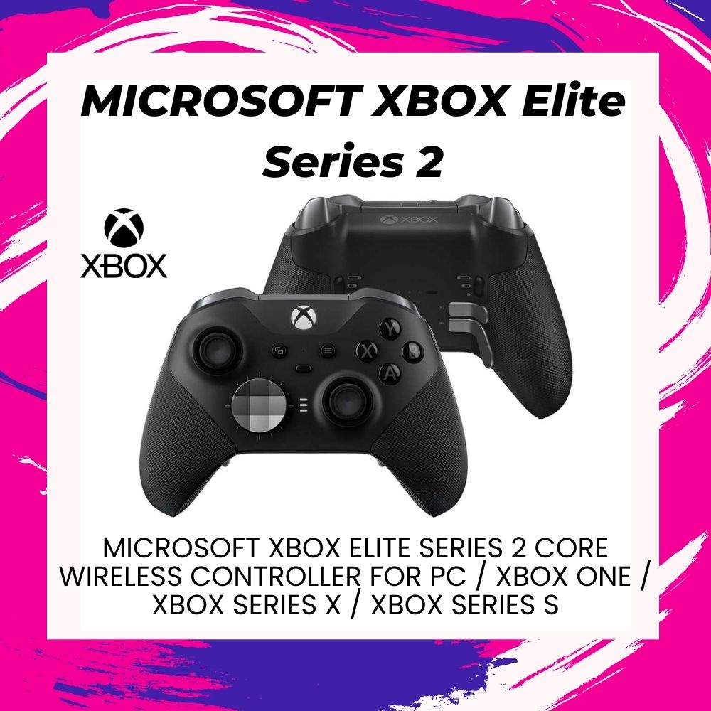 [ สินค้ามือ1 ]MICROSOFT XBOX Elite Series 2 Core Wireless Controller For PC / XBOX One / XBOX Series X / XBOX Series S