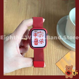 เคสนาฬิกาข้อมือ PC สีพื้น สําหรับ Apple Watch Series Ultra 8 7 6 SE 5 4 3 2 1 iWatch ไซซ์ 49 มม. 45 มม. 41 มม. 44 มม. 40 มม. 42 มม. 38 มม.