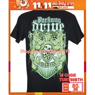 เสื้อวง PARKWAY DRIVE เสื้อวงดังๆ วินเทจ เสื้อวินเทจ พาร์กเวย์ไดรฟ์ PWE978