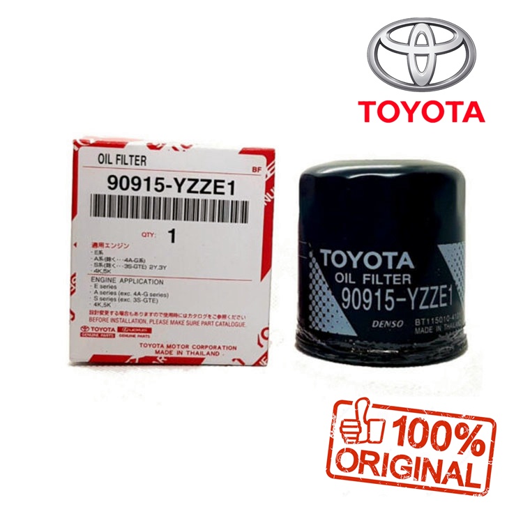 Toyota Vios Camry Estima Avanza Hilux กรองน้ํามัน 90915-YZZE1 90915-YZZZN2 90915-YZZE2 90915-YZZD2 9
