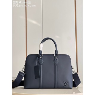 พรี​ ราคา9900 Lv louis vuitton Aerogram M21140 กระเป๋าถือ กระเป๋าเอกสาร กระเป๋าสะพายข้าง กระเป๋าสะพาย Briefcases