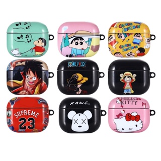 เคสหูฟัง ลายการ์ตูน พร้อมตะขอ สําหรับ AirPods 1 2 3 Pro 1 2 Pro 1 2 3