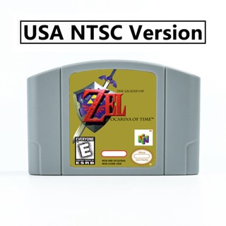 ตลับเกม The Legend of Zeldaed Ocarina of Time or Ocarina of Time Master Quest 64 บิต เวอร์ชั่น USA NTSC สําหรับ N64