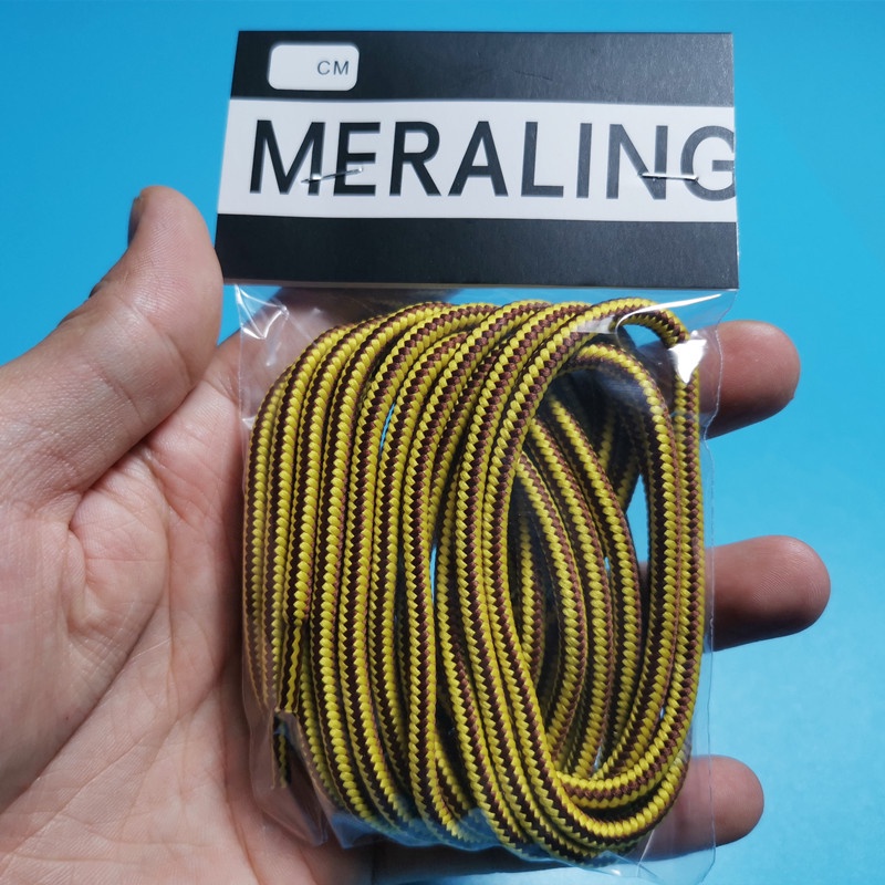 [Saclan] เหมาะสําหรับ Timberland Martin Boots Shoelace Rope Men Yellow Rhubarb Boots Women Martin Shoes Carter Tiberon JEEP Round Rope