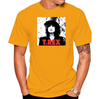 เสื้อเบลาส์ T. Rex T.REX THE SLIDER เสื้อยืดสําหรับผู้ใหญ่ที่ได้รับอนุญาตทุกขนาด