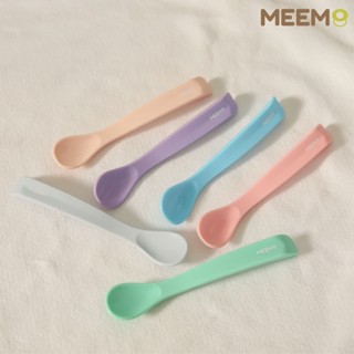 MEEM ช้อนซิลิโคนเด็ก ช้อนซิลโคนยางกัด ช้อนป้อนอาหารเด็ก รุ่น First Step simple spoon