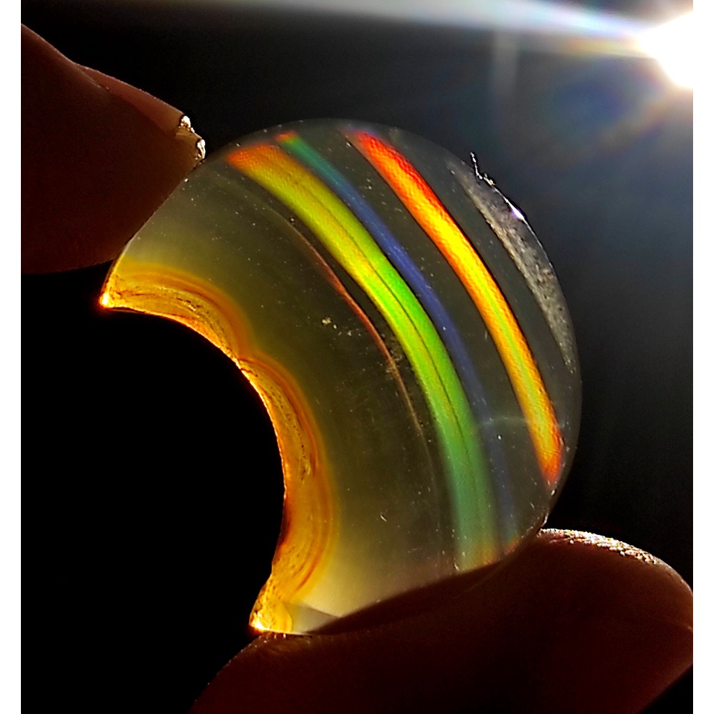 2.9 GR Rainbow Irish Agate - โมราอินโดนีเซีย