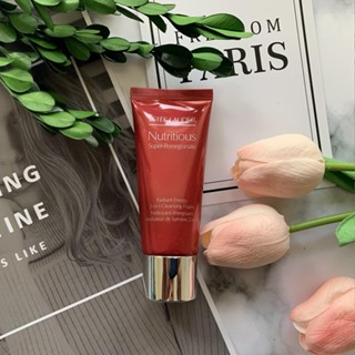Estee Lauder โฟมล้างหน้าทับทิม สีแดง ทําความสะอาดผิวหน้าอย่างล้ําลึก 30 มล. กําจัดความกระจ่างใส ให้ความชุ่มชื้น