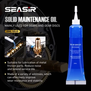 SEASIR ป้องกัน Grease20 + น้ำมันหล่อลื่น Oil20ml 2ชิ้นสำหรับรอกตกปลาแบริ่งน้ำมันหล่อลื่น Baitcasting Spinning Fishing Reel บำรุงรักษาน้ำมันตกปลาเครื่องมือ