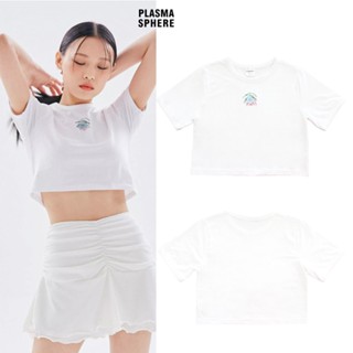 เสื้อยืด เสื้อยืดแฟชั่น เสื้อ PLASMA OVER T-SHIRT WHITE T-SHIRT (สีขาว) FS0013 ไซส์ S-XL