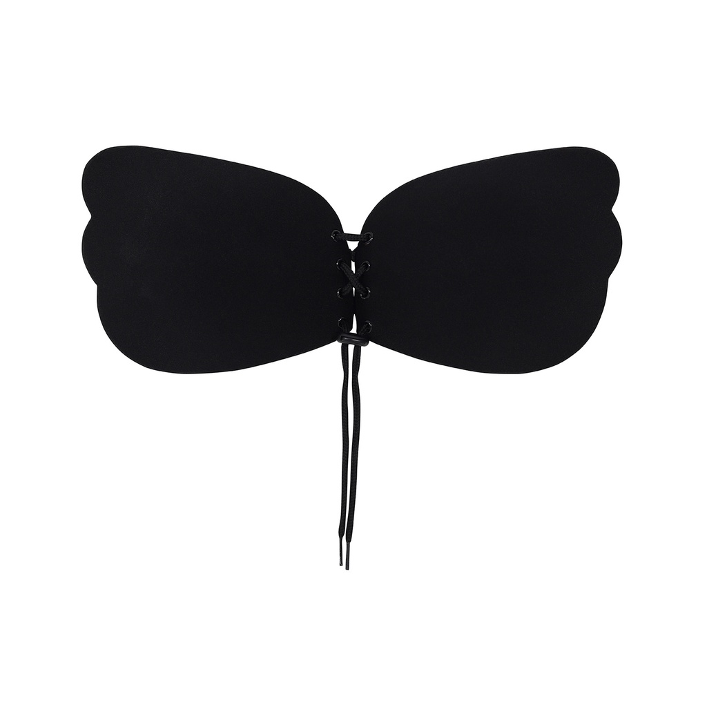 Wacoal Mood Accessories บราปีกนก (V-Push Wing Bra with String) รุ่น MM9057 สีดำ (BL) — صورة 7