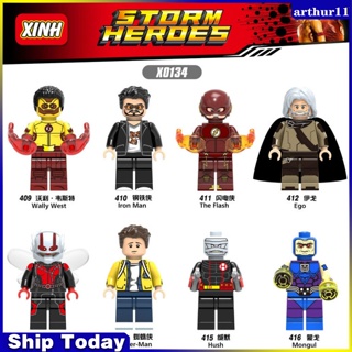 Arthur Ego the Flash Minifigures Wasp Hush บล็อคตัวต่อ ของเล่นสําหรับเด็ก X0134