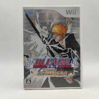 Bleach Wii - Shiraha Kirameku Rinbukyoku แผ่นมีรอยบ้าง แผ่นแท้ Wii JP +มีกล่องใสสวมเพื่อเก็บสะสมให้+