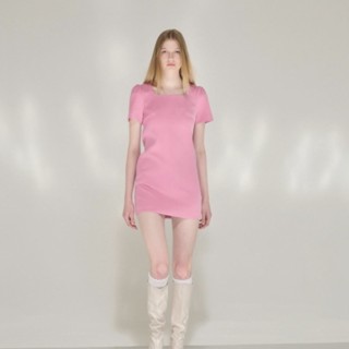 ส่งต่อ Hazel dress Size S สี Aurora pink (bnkbrand)