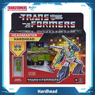 Hasbro Transformers 2021 Modern Figure in Retro Packaging Autobot Headmaster Hardhead with Duros Toys Gift F1023
