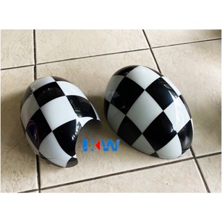 Mini Cooper ฝาครอบกระจกมองข้าง R56  Checkered