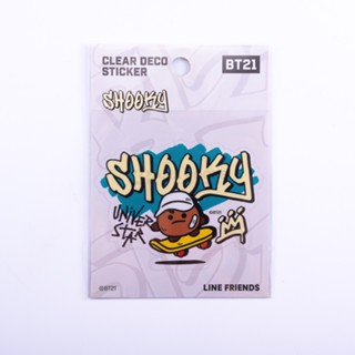 Asia Books สติกเกอร์ BT21 DECO STICKER1 SHOOKY