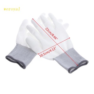 Weroyal ถุงมือ ป้องกันไฟฟ้าสถิตย์ ESD สําหรับซ่อมคอมพิวเตอร์ พีซี 1 คู่