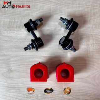 Mars SET STABILIZER LINK &amp; STABILIZER BAR BUSH สําหรับ PERODUA MYVI 2005-2017 (สีแดง)