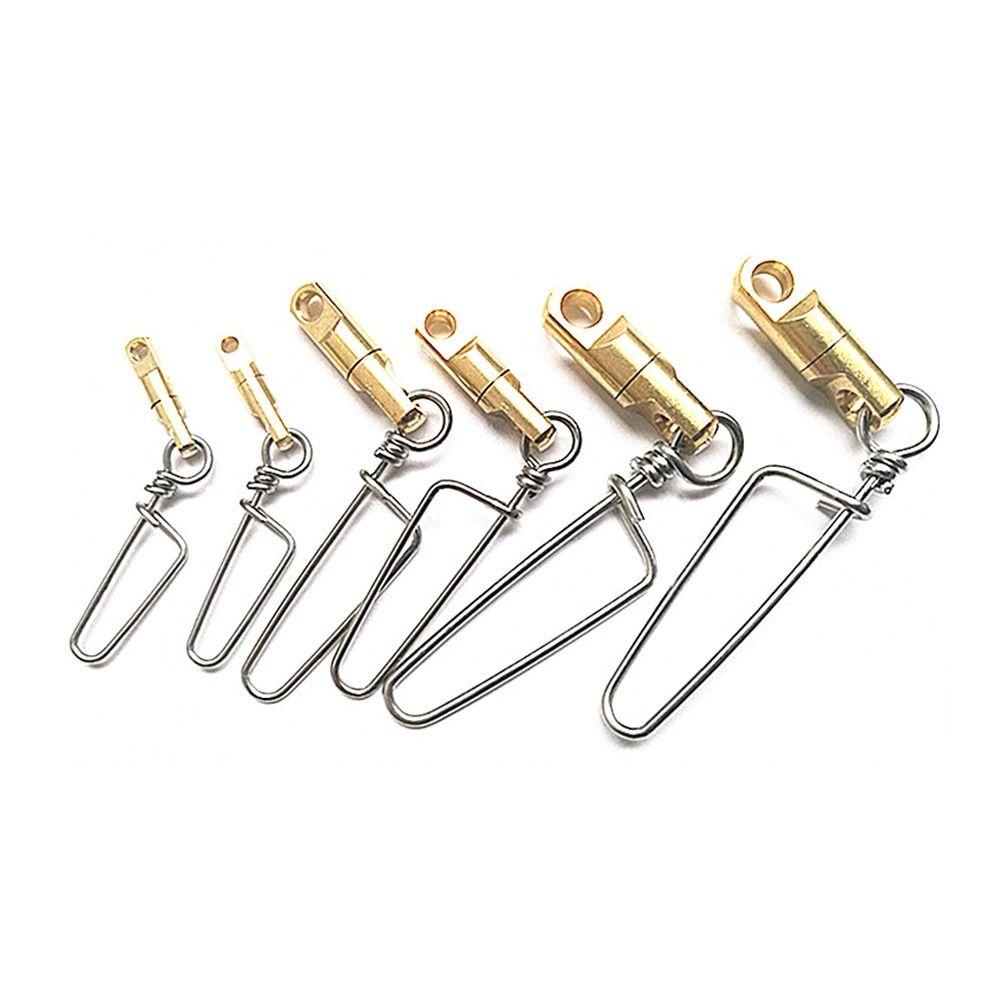 AMBER ลูกหมุนตกปลา ทองแดง 6 มม. 7 มม. 8 มม. 9 มม. 10 ชิ้น ต่อชุด - รูปที่ 6