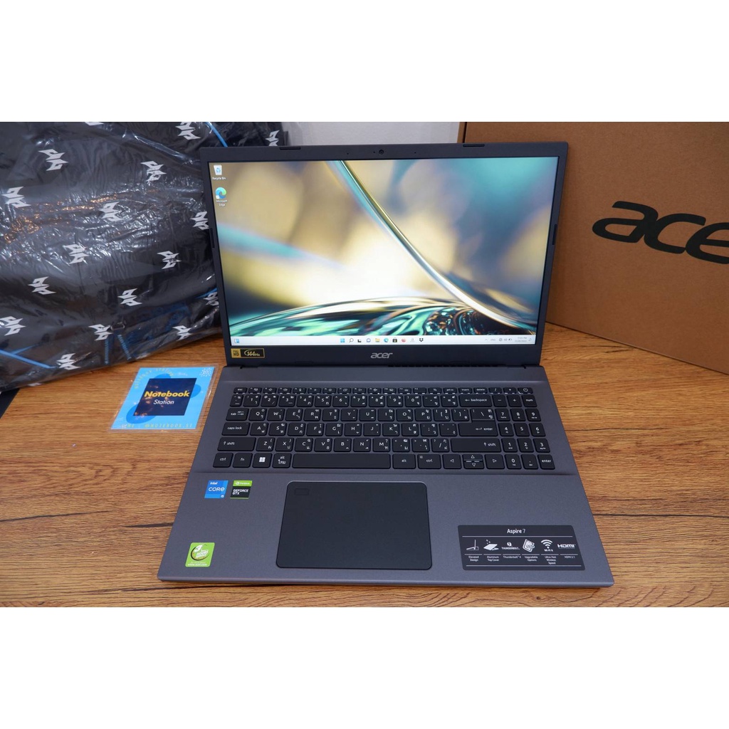 (เคลียแรนซ์)Acer Gen12 รุ่นใหม่ล่าสุด i5-1240P GTX1650 ram8 ssd512 จอ15.6 144Hz พร้อมประกันศูนย์อุปก
