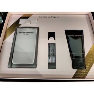 3399 บาท ราคาห้างไทย 5,100บาท ลด 35%  Narciso Rodriquez EDP น้ำหอม ยั่วเย ในตำนาน EDP 100ml+ 10ml + โลชั่น 50ml