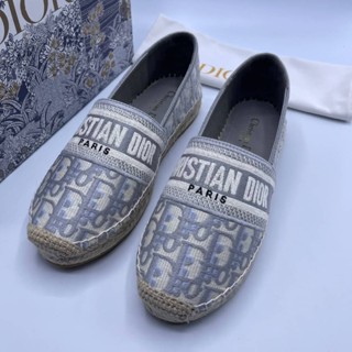 รองเท้าผู้หญิง รองเท้าแบรนด์เนม DIOR GRANVILLE ESPADRILLE SS22  งานดีสุด