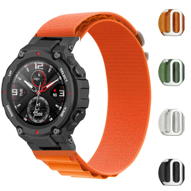 สายนาฬิกาข้อมือไนล่อน สําหรับ Huami Amazfit T-REX 2 Smart Watch Band Xiaomi Amazfit Trex Pro