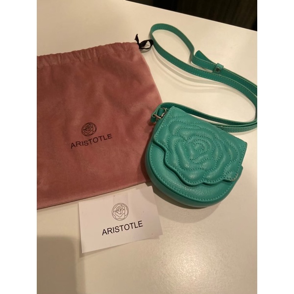 Aristotle bag Nano pochette สีเขียว