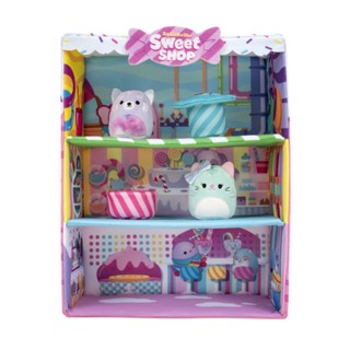 (ของแท้100%) Squishville Sweet Shop Large Soft Playset 2" Plush