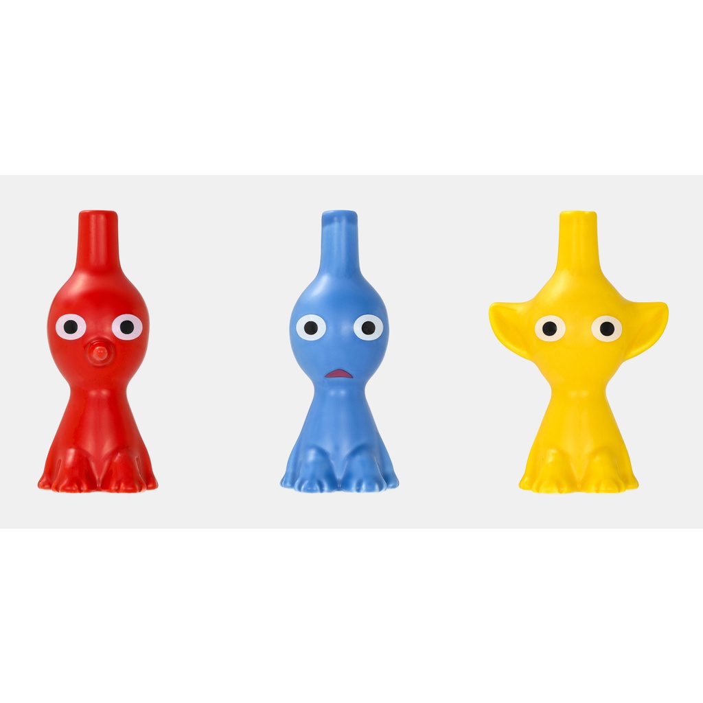 [Direct from Japan] Nintendo TOKYO / OSAKA PIKMIN Vase Red & Blue & Yellow PIKMIN Japan NEW
