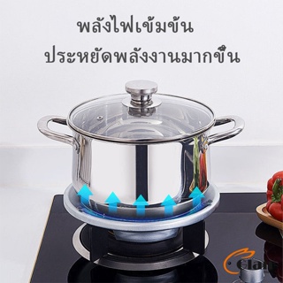 Glanxuan แหวนกันลมเตาแก๊ส อุปกรณ์เสริมเตาแก๊สประหยัดพลังงาน Gas stove windproof ring