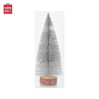 MINISO ของตกแต่ง อุปกรณ์ตกแต่ง ต้นคริสต์มาส ขนาด 8 นิ้ว Desktop Decoration Christmas Tree