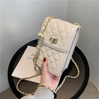 2021Women Wallet Famous Brand Cell Phone Bags Big Card Holders Handbag Purse Clutch Messenger Shoulder Chain Mobile Phon