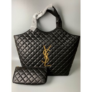 SAINT LAURENT ICARE MAXI SHOPPING BAG