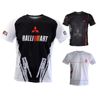 เสื้อยืด พิมพ์ลาย Mitsubishi Ralliart Pajero Off-Road 4X4 Tuning Maglietta Camiseta ของขวัญคริสต์มาส สําหรับเล่นกีฬา ท่องเที่ยว ผจญภัย