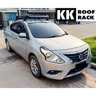 แร็คหลังคา สำหรับ Nissan Almera N17 2011-2019 ไม่เจาะหลังคา